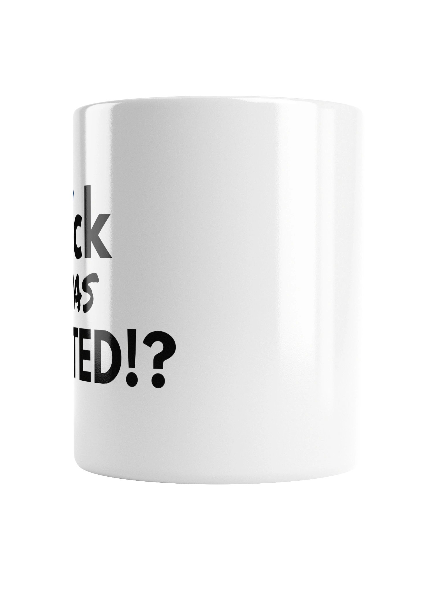 F*ck I was Muted | White Glossy mug product image (2)