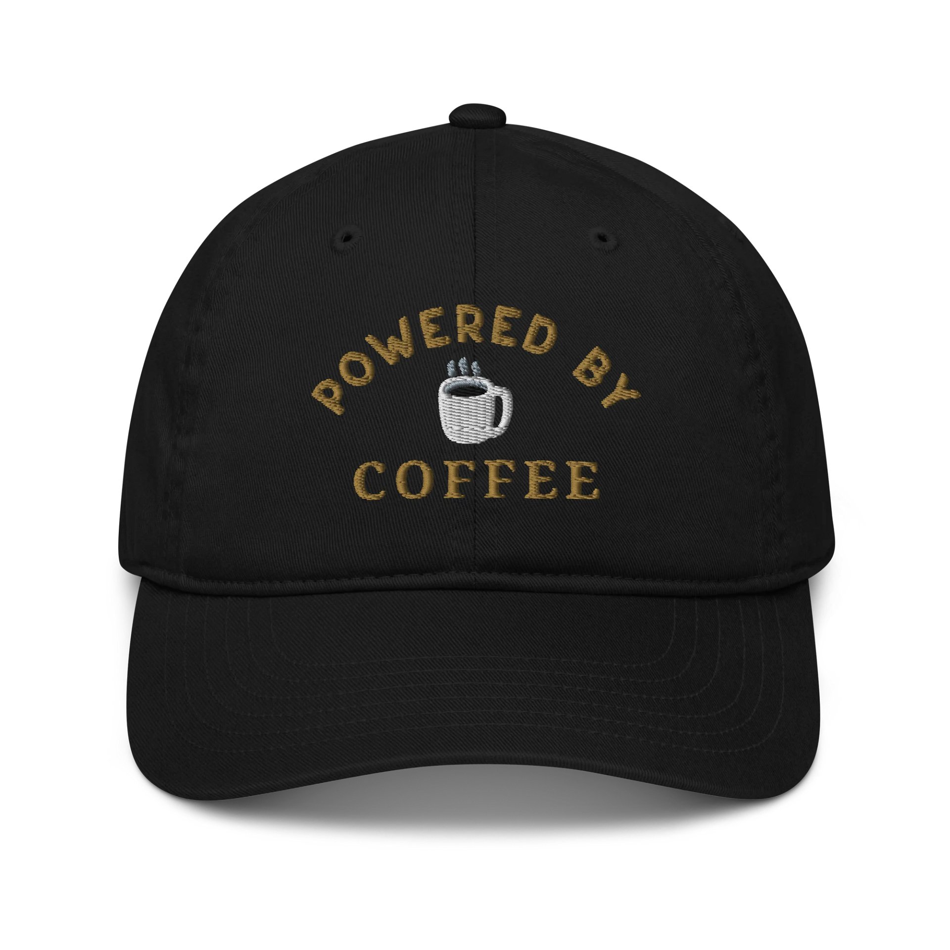 Coffee-Powered Organic Dad Hat product image (1)