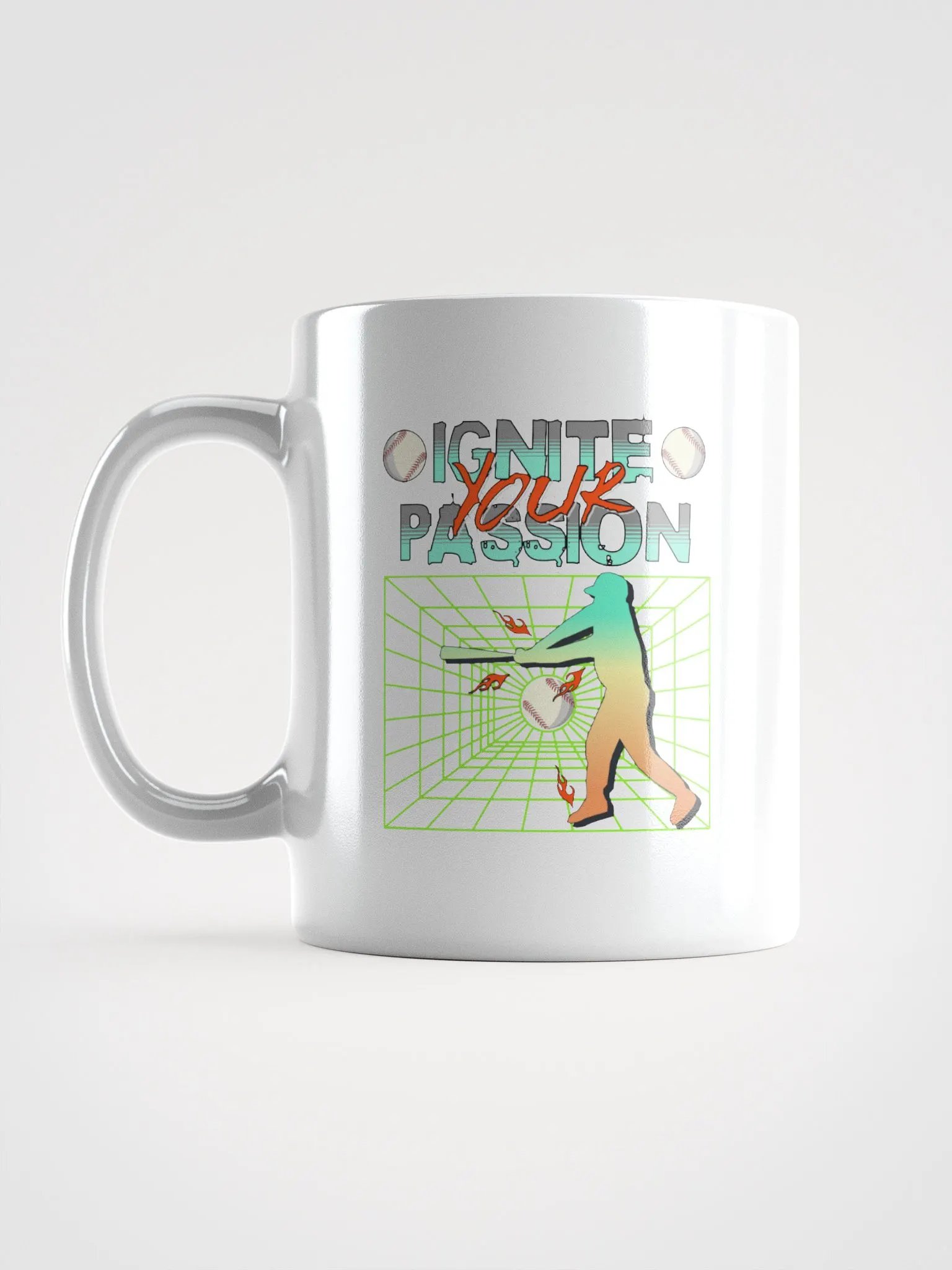 Ignite Your Passion Baseball Mug product image (1)
