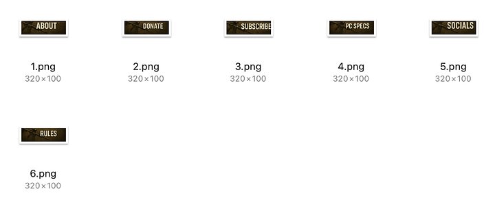 COD twitch panels product image (1)