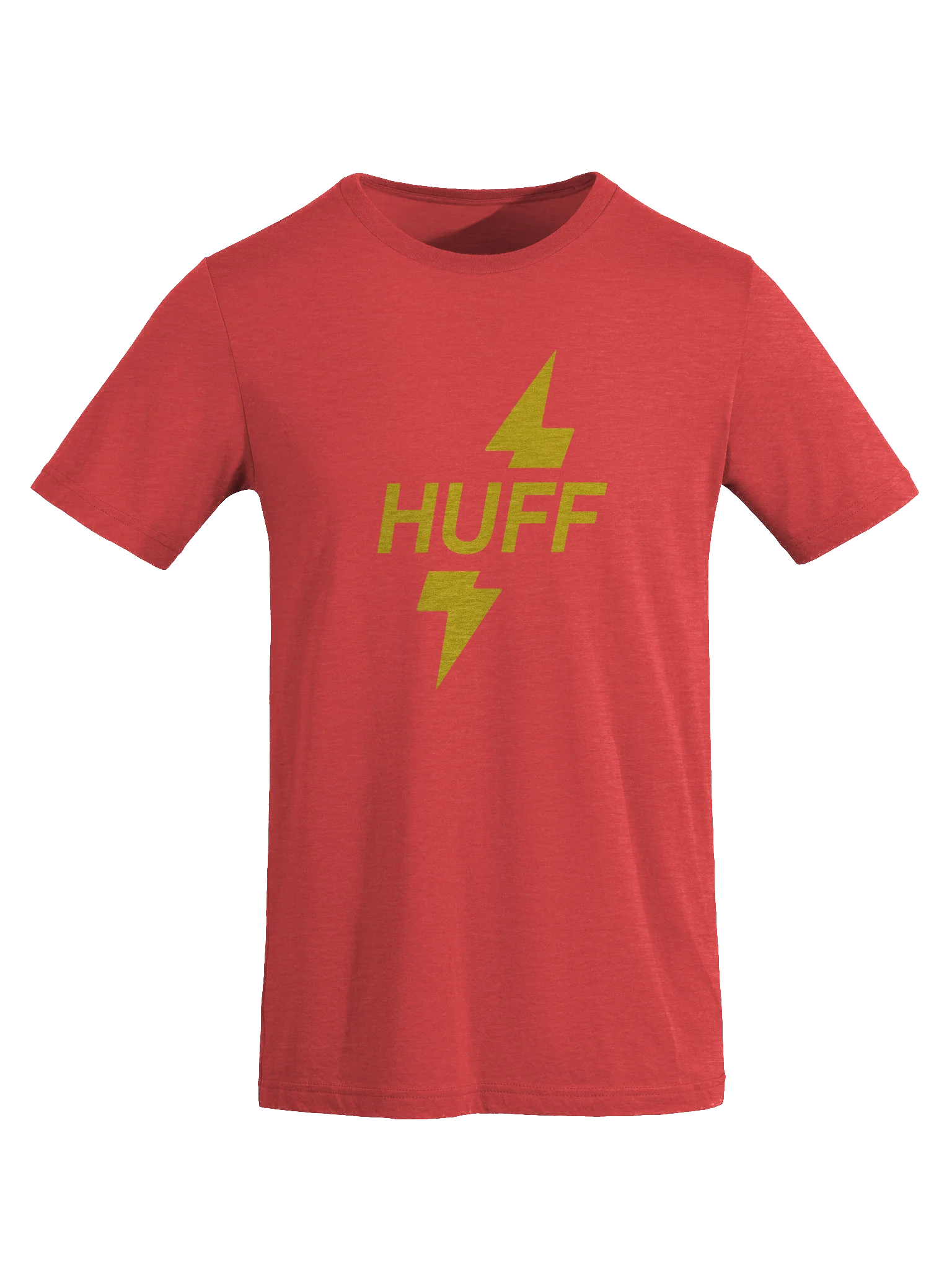 Huff Bolt Short Sleeve T-Shirt Red (Large Logo) product image (8)