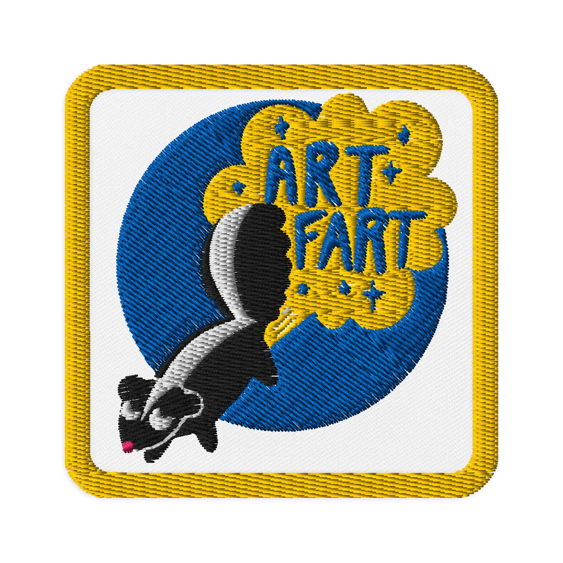 Trash Scouts GARBADGE: ART FART - Embroidered Badge product image (1)