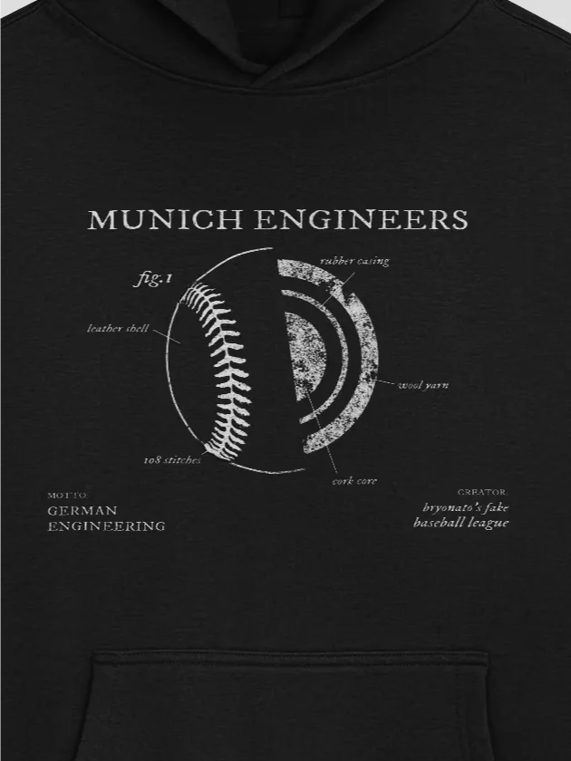 Munich Engineers "Diagram" Hoodie product image (2)