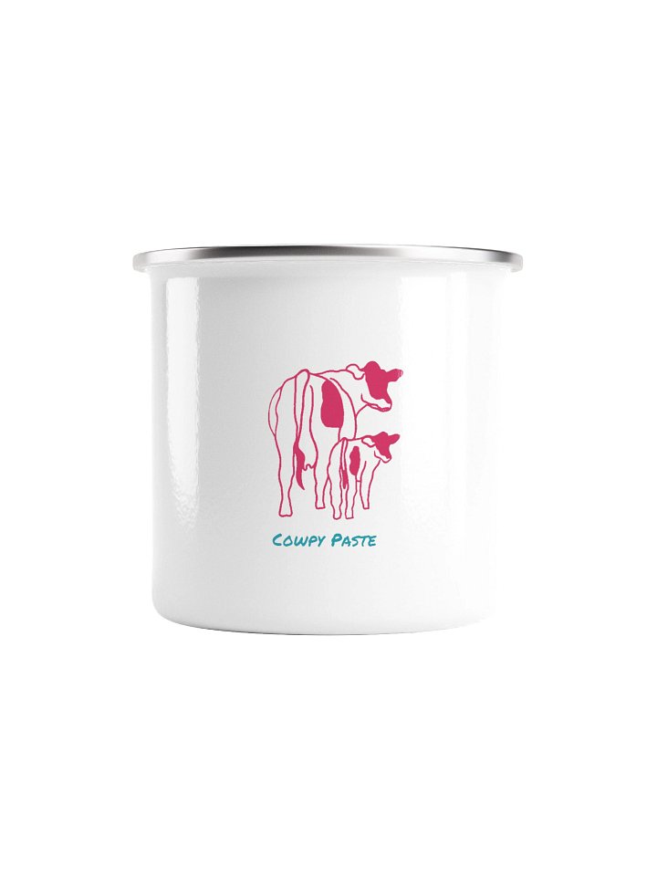 Cowpy Paste - Enamel Mug product image (1)