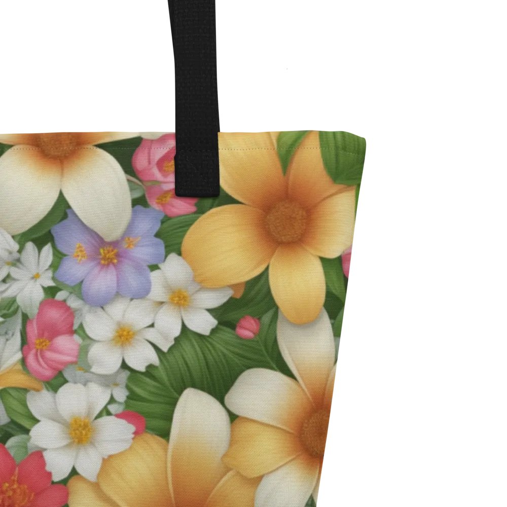Bold Floral All Over Print Tote Bag product image (3)