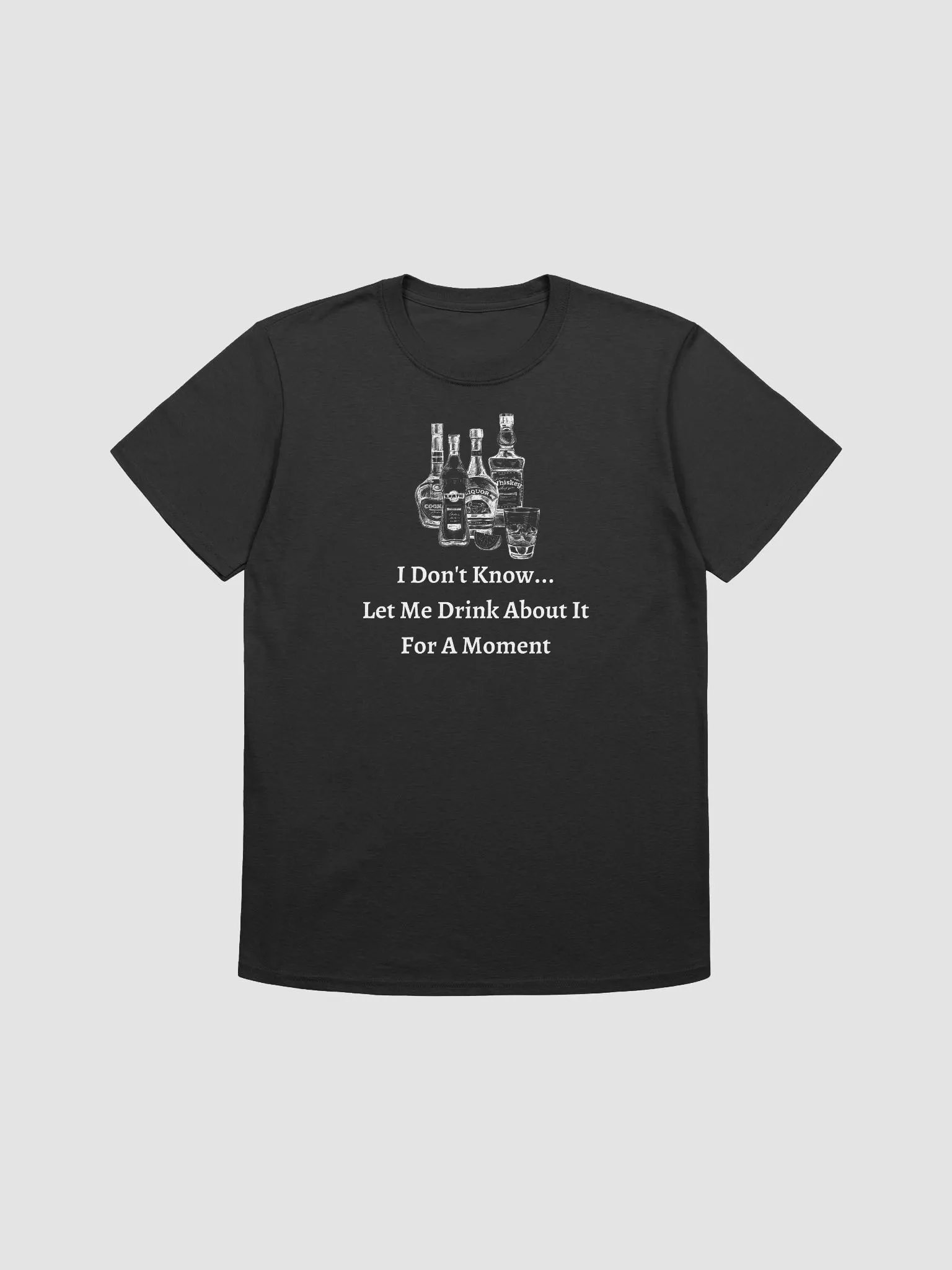 Funny Unisex Drinking T-Shirt | Soft Unisex Hilarious T-Shirt for Drinkers product image (4)