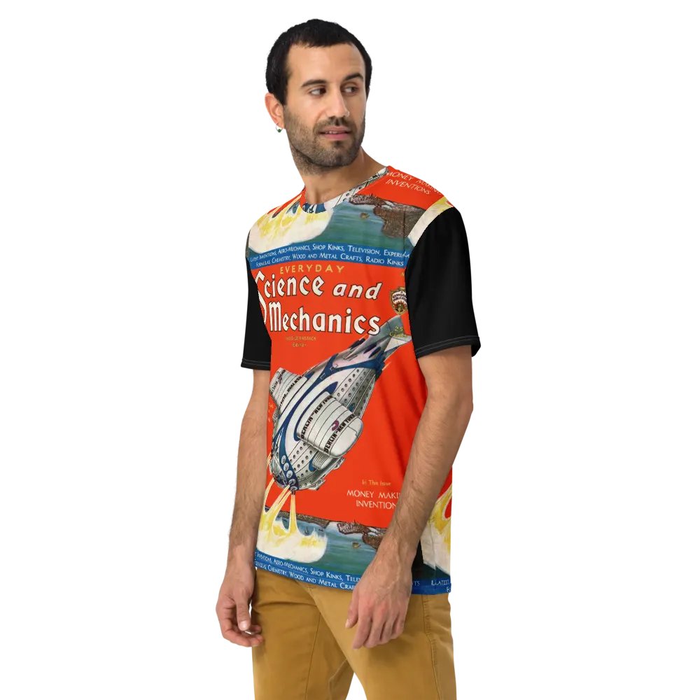 'Science and Mechanics' Vintage All-Over Print Tee product image (10)