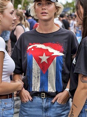 Cuba Flag Shirt Cuban Hispanic Heritage Month – Bandera de Cuba product image (2)