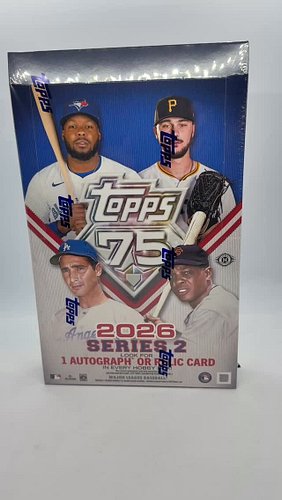 We interrupt your regularly scheduled pack opening with this important breaking news: 2026 Topps Series 2 released today!😄