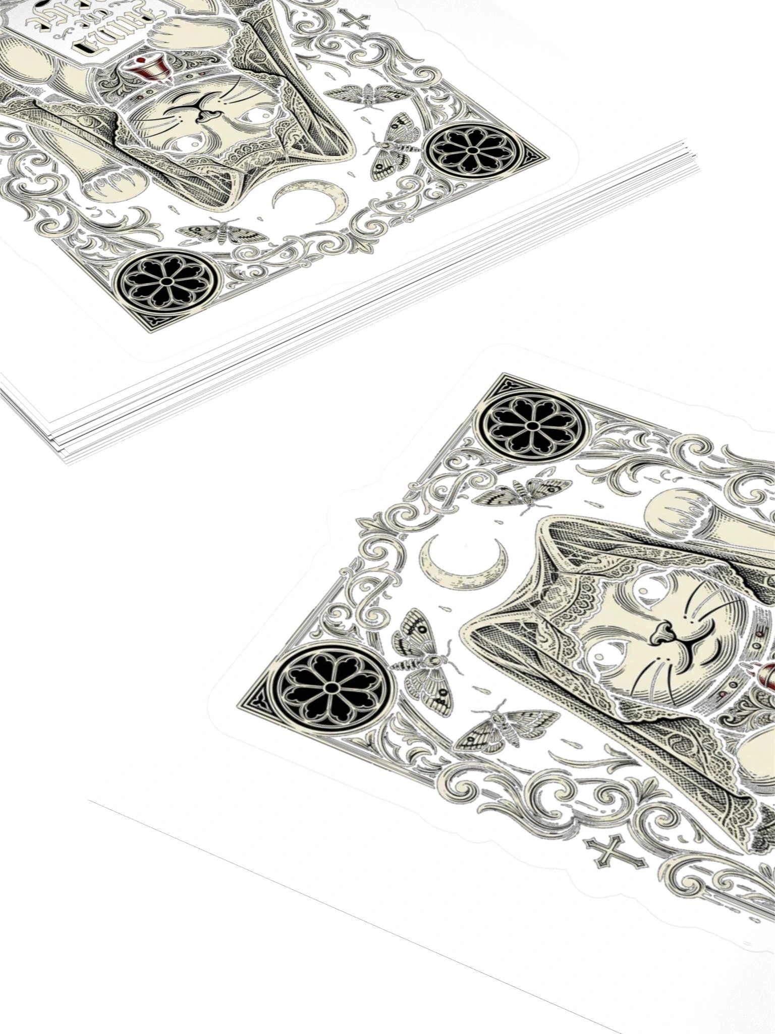 Mourning Neko — Sticker product image (4)