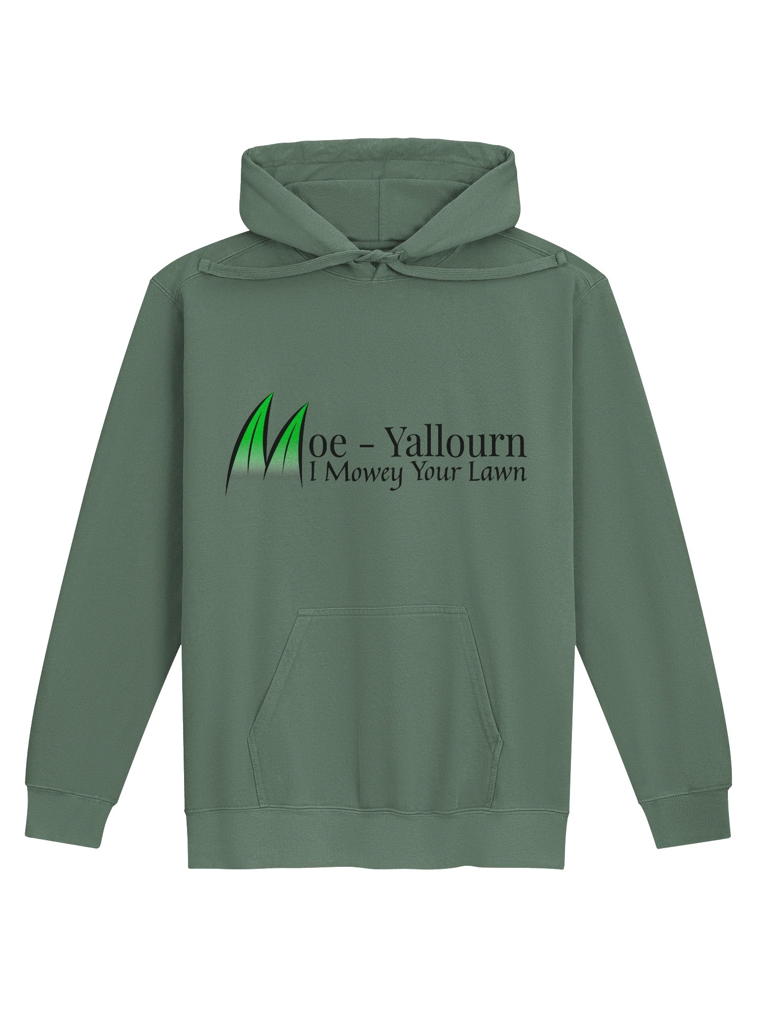 Hoodie with full chest Moe Yallourn logo product image (1)