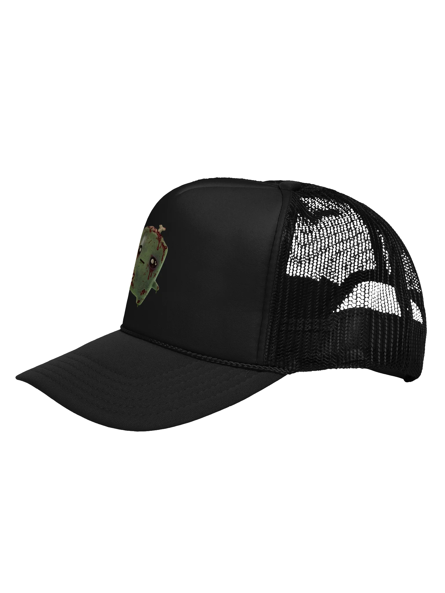 SPRITEFEST "Zombie Sprite" Black FOAM Trucker Snapback Hat product image (3)
