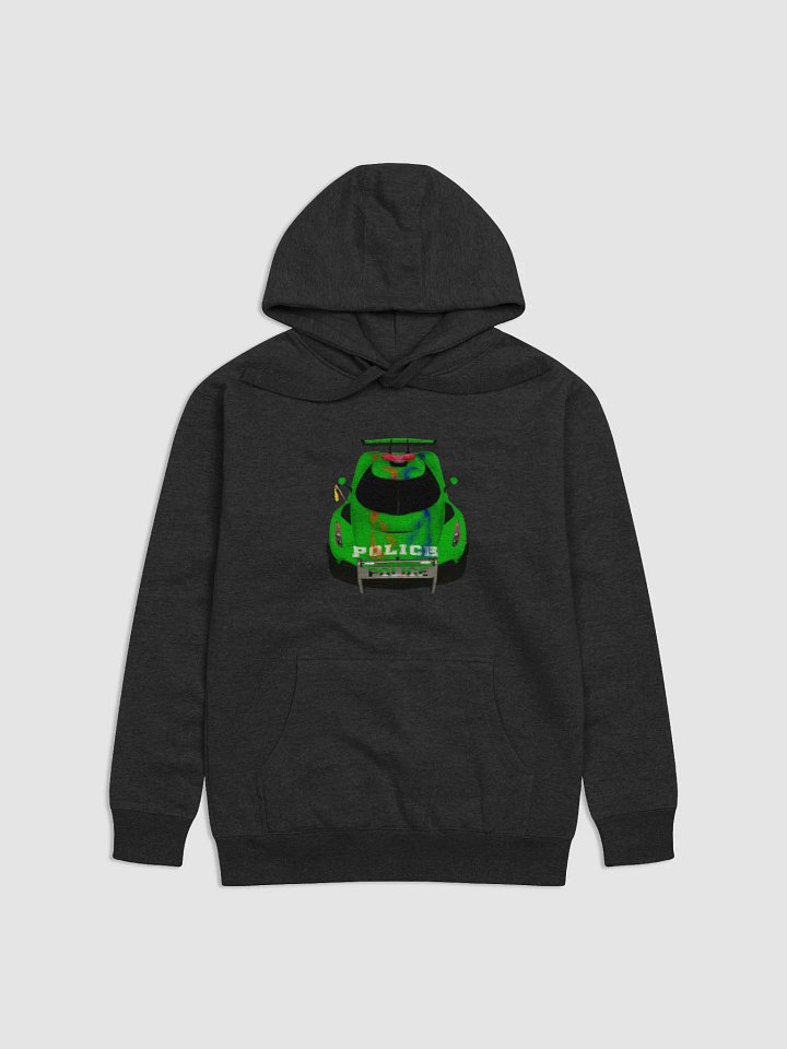 Heat Map Police Car Unisex Hoodie product image (1)