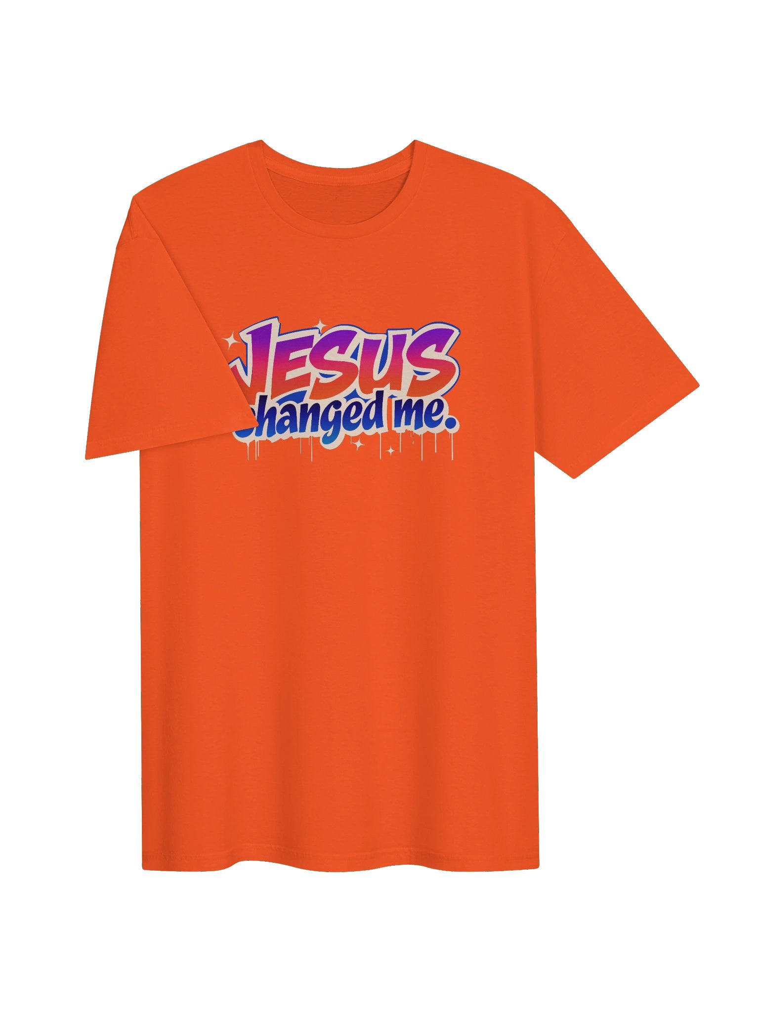 Jesus Changed Me Graffiti T-shirt product image (94)