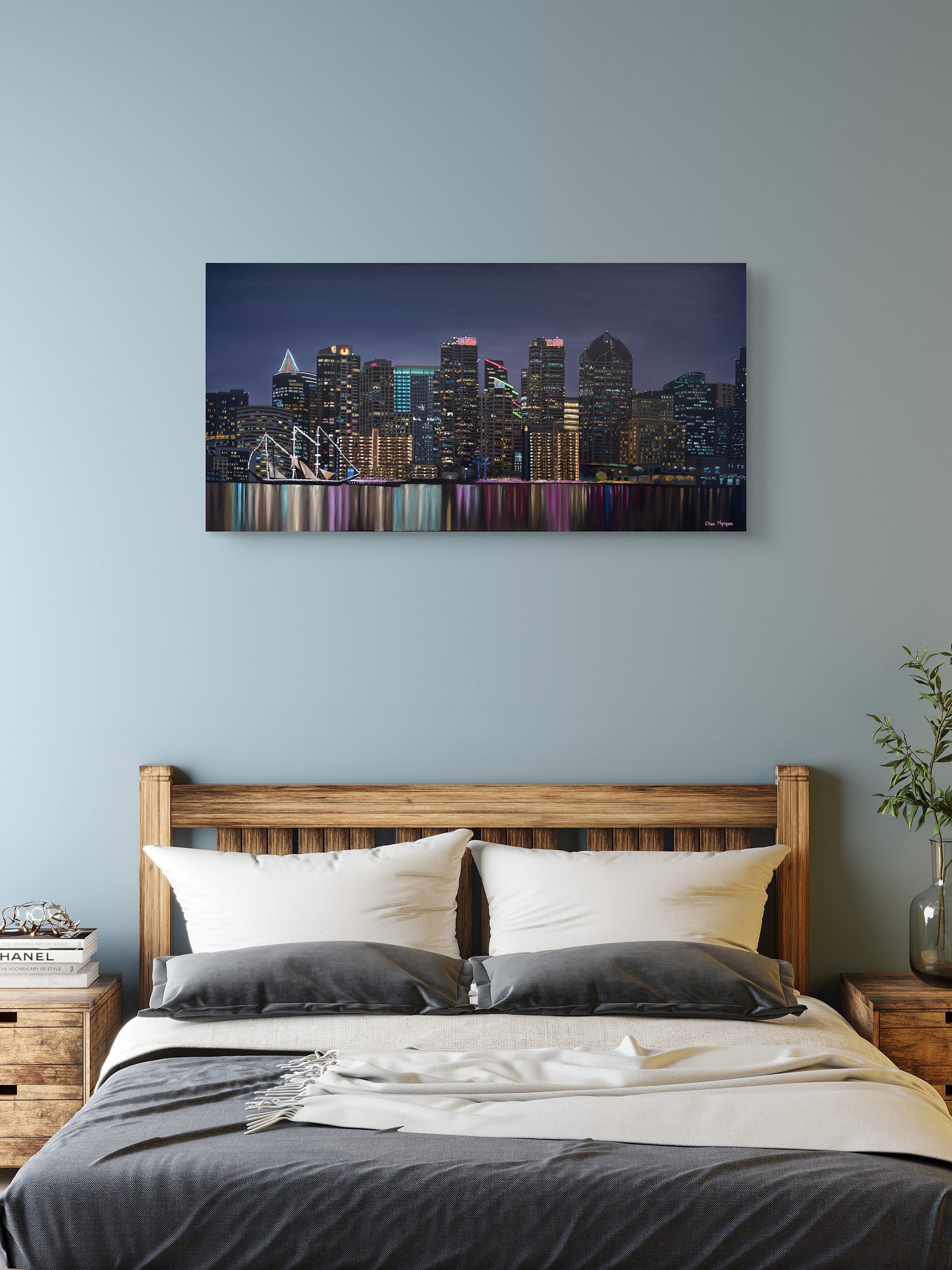 Goodnight San Diego - Canvas Print product image (13)