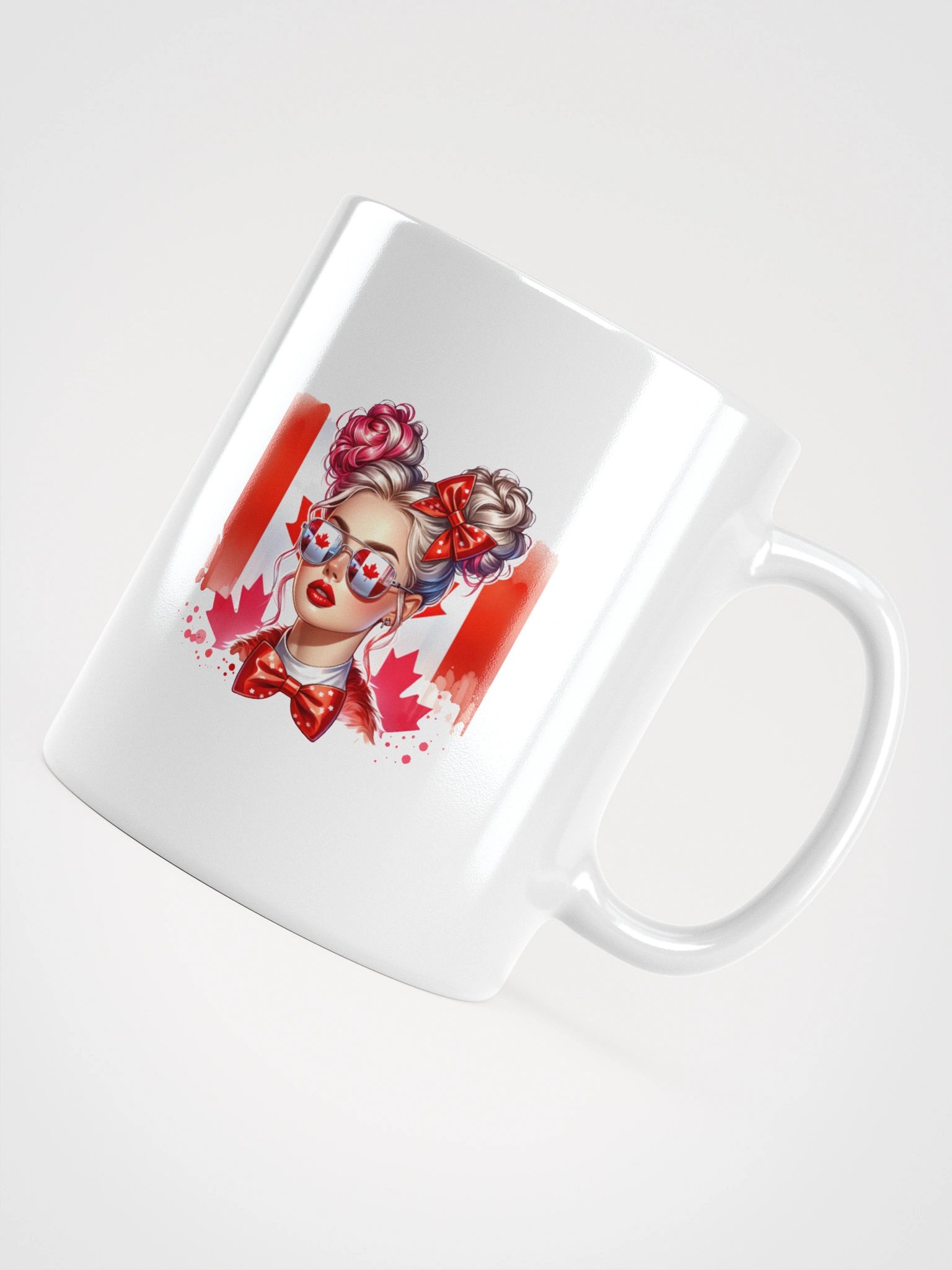 Canadian Pride Double Buns Mug product image (10)
