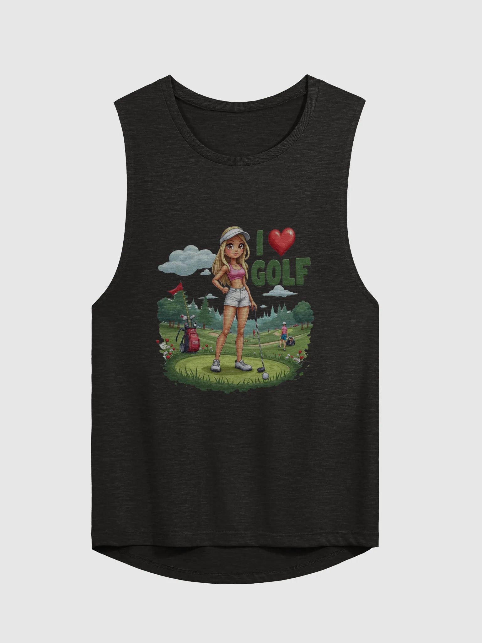 I ♥ Golf Women's Flowy Muscle Tank product image (1)