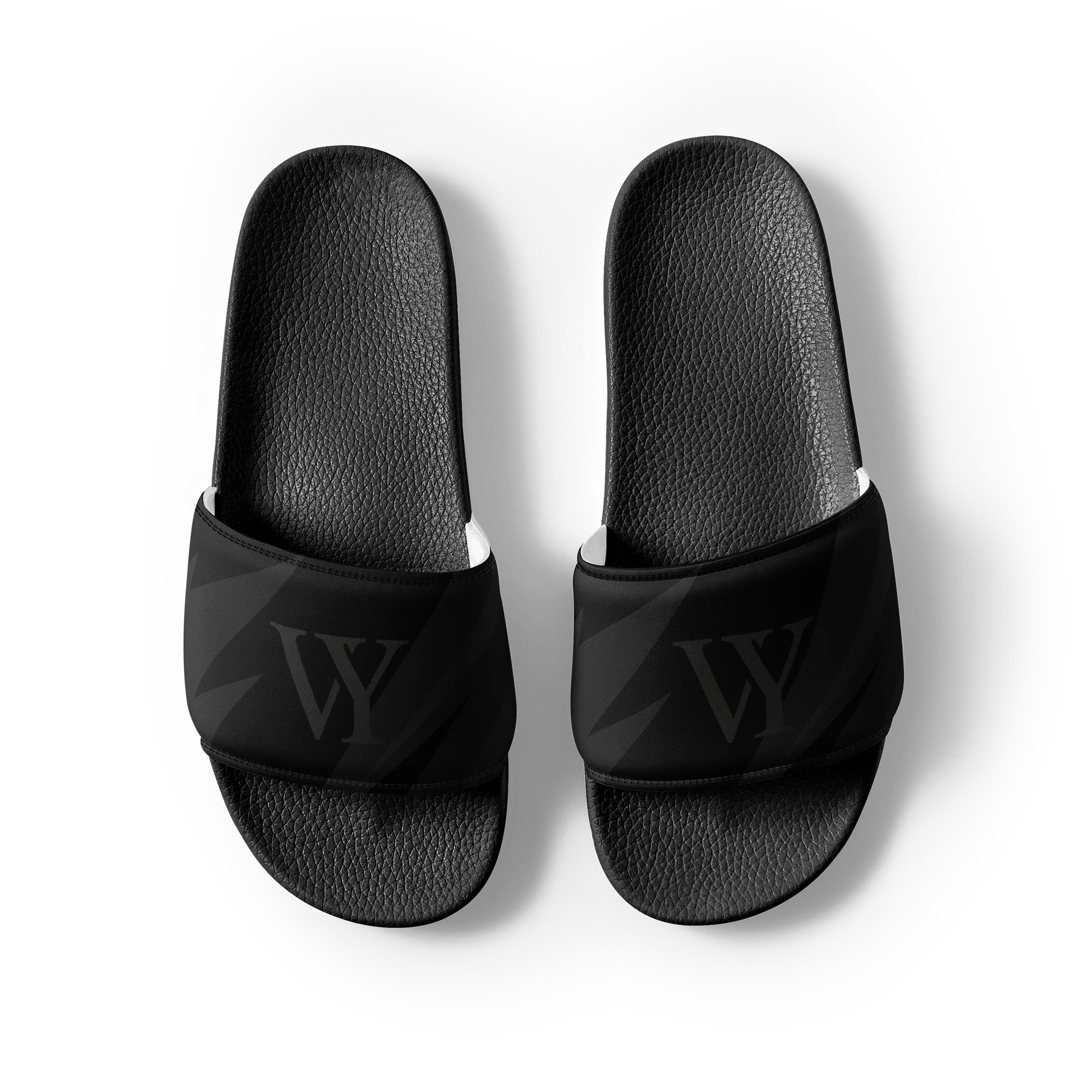 VY Abstract Black Men's Slides product image (4)