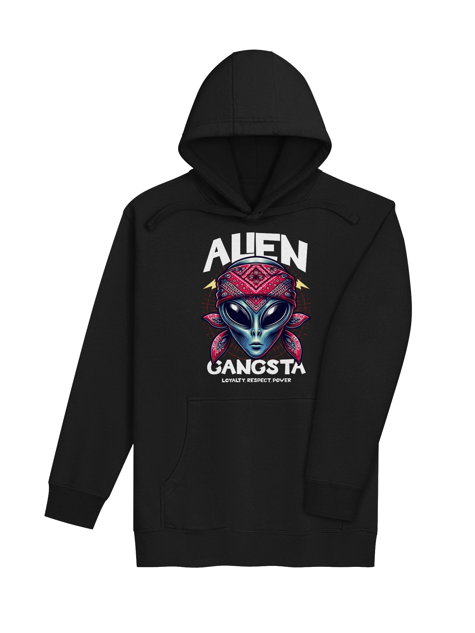 Premium Alien Gangsta Streetwear Comfort Hoodie product image (4)