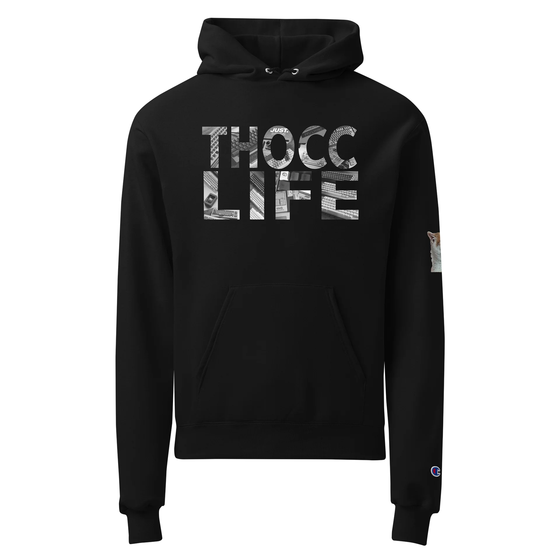 Copy of Thocc life fancy (champion) hoodie product image (1)