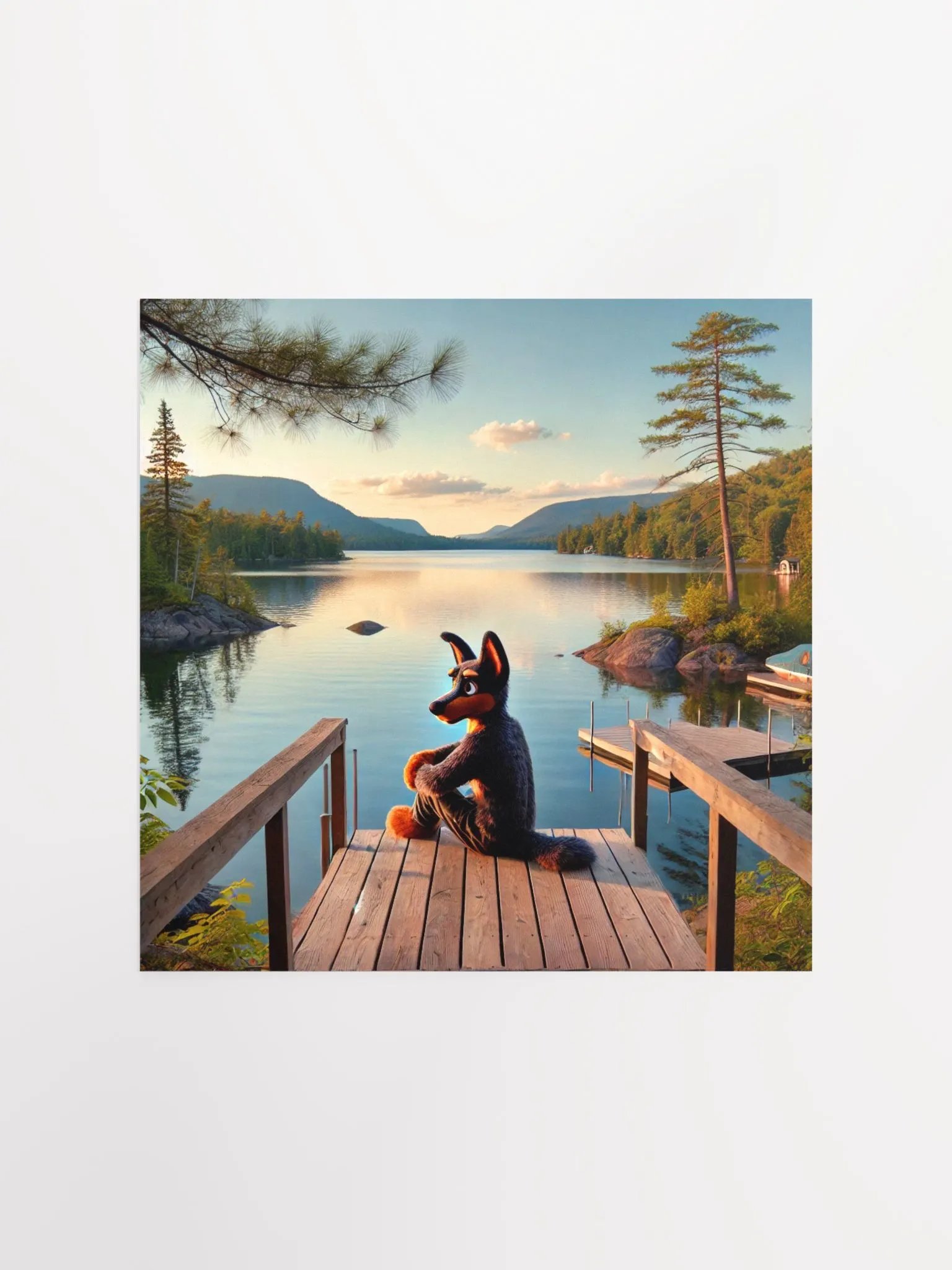 AI Generated Doberman Poster product image (5)
