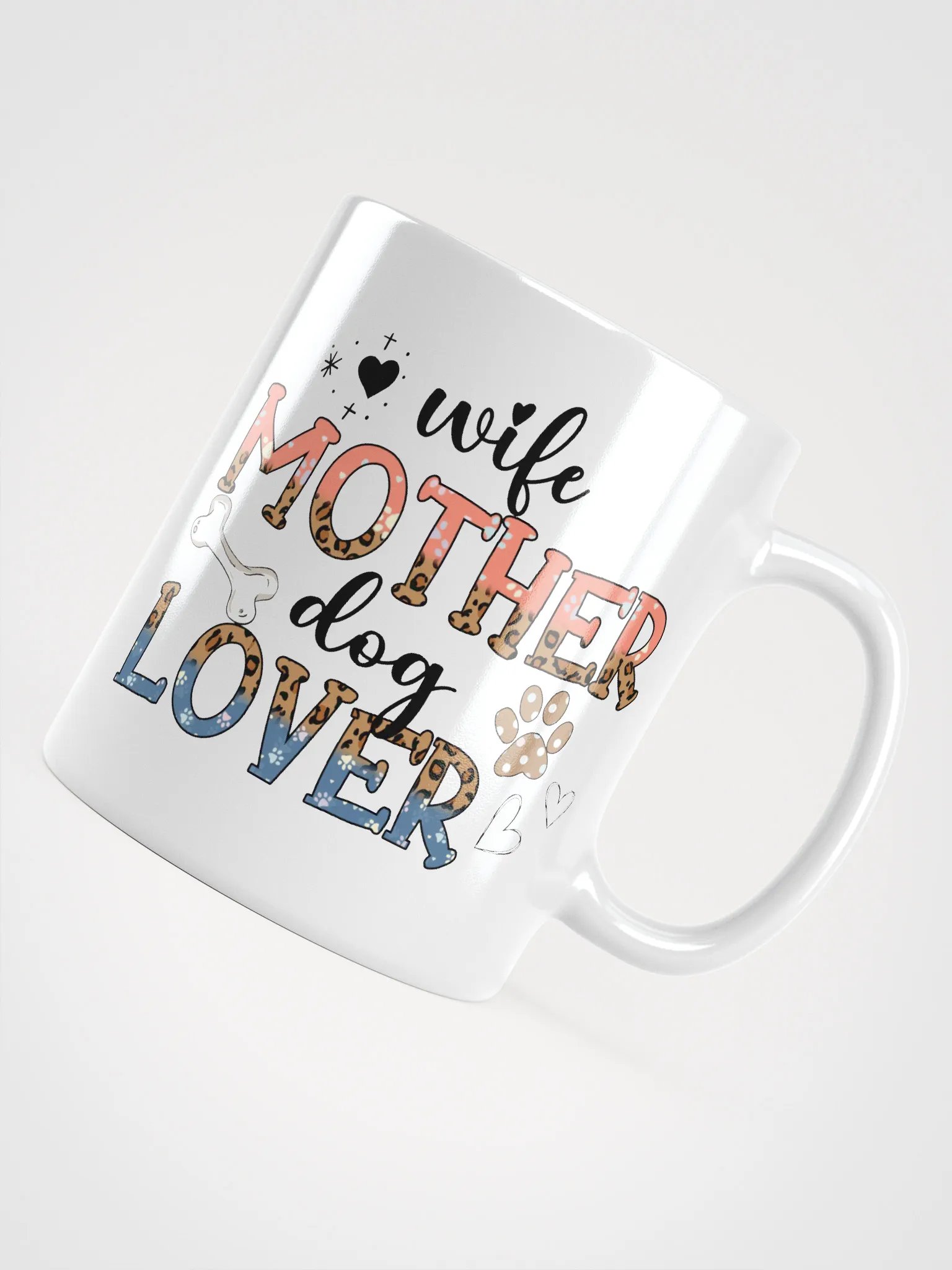 Wife Mother Dog Lover Mug product image (4)