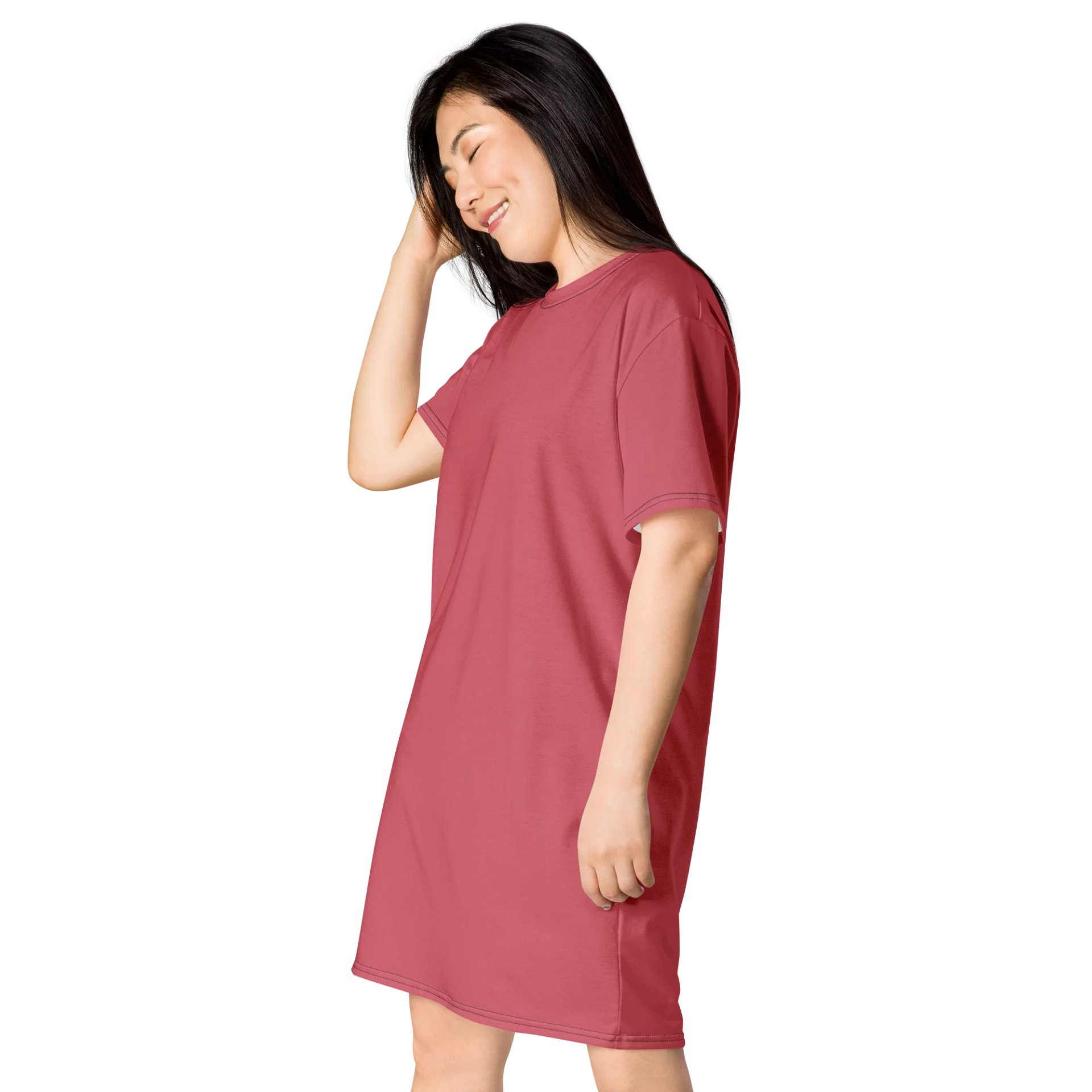 Cabaret Oversized T-Shirt Dress | Stretchy Fabric | Casual or Formal Style | Sizes 2XS-6XL | Exclusive Design product image (3)