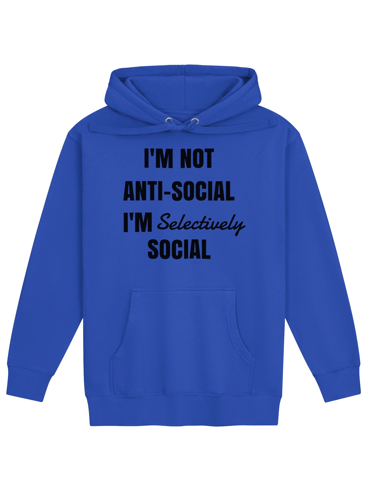 The "Selectively Social" Statement Hoodie product image (11)