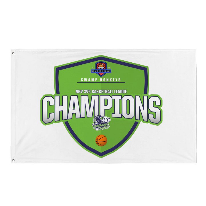 Pulaski Swamp Donkey Champions Flag product image (1)