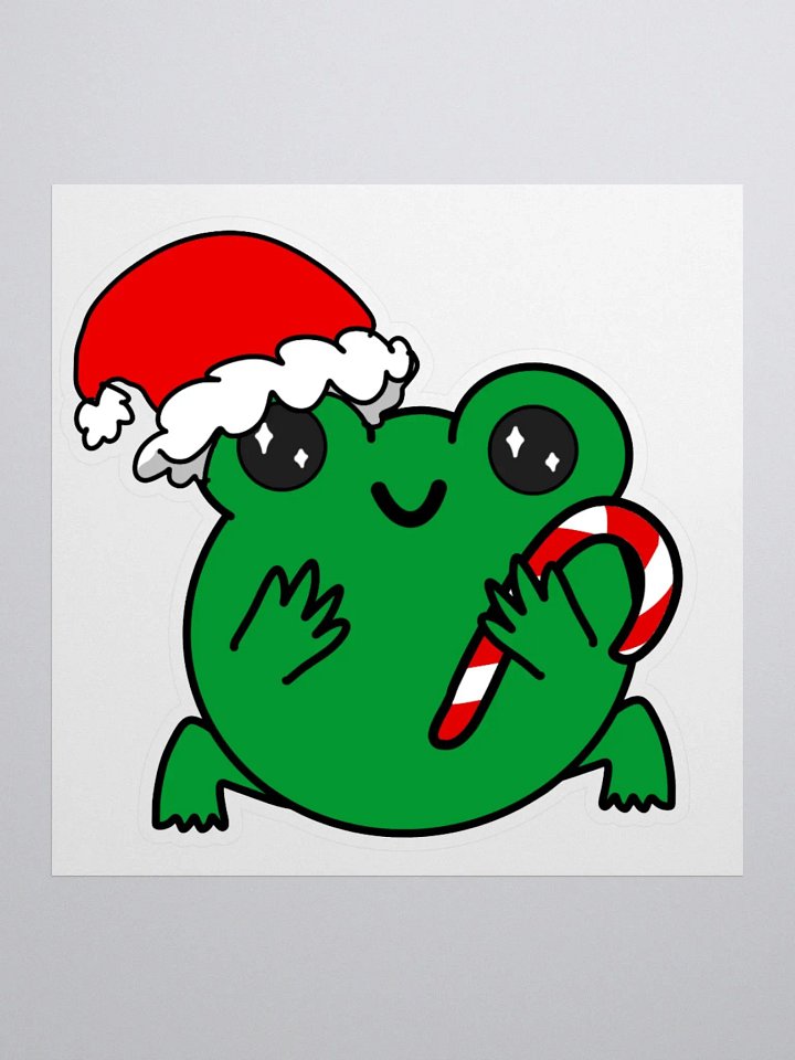 Holiday Frog Sticker product image (2)