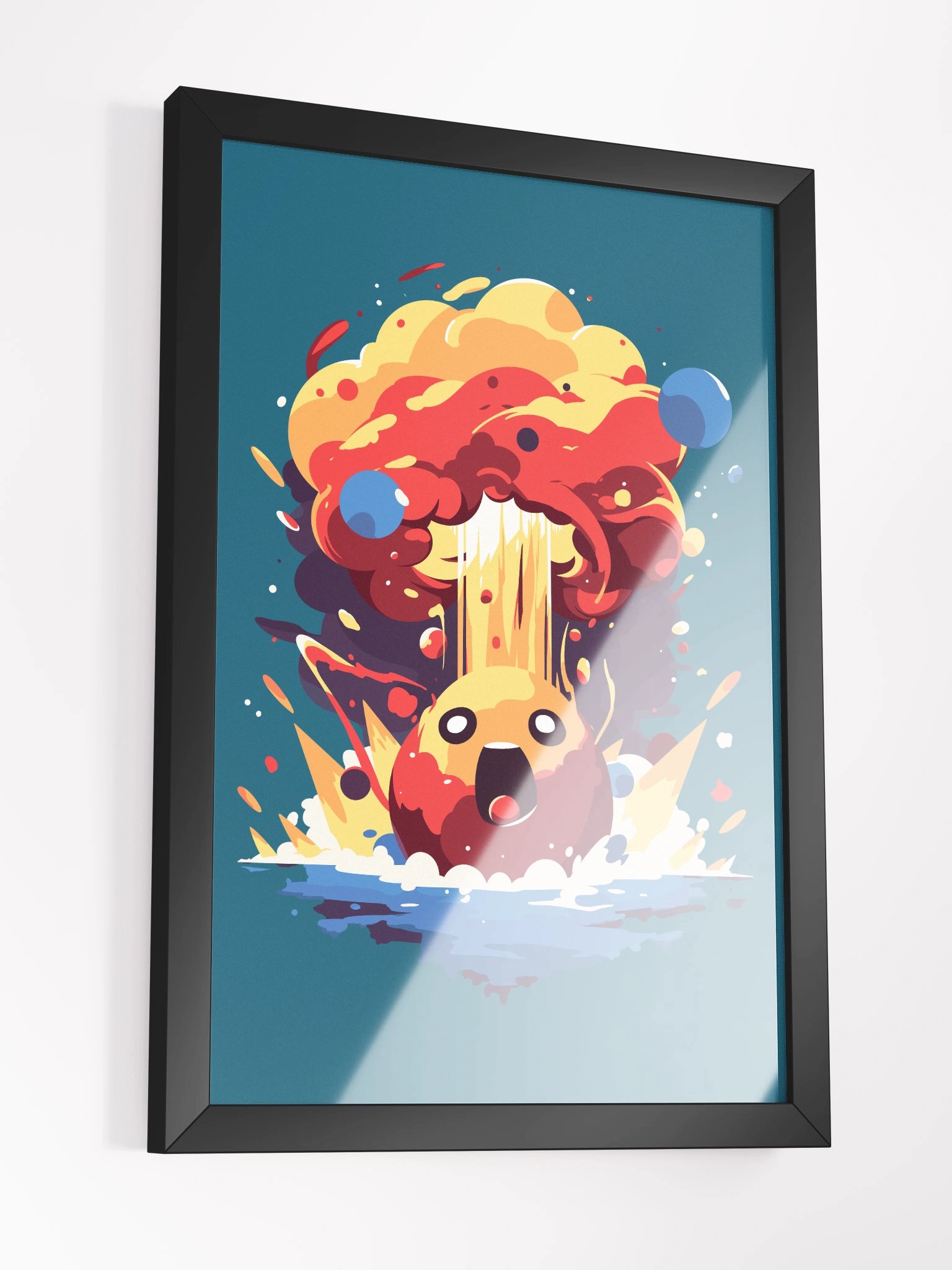"Nukey" – 12″ x 18″ Framed Poster product image (2)