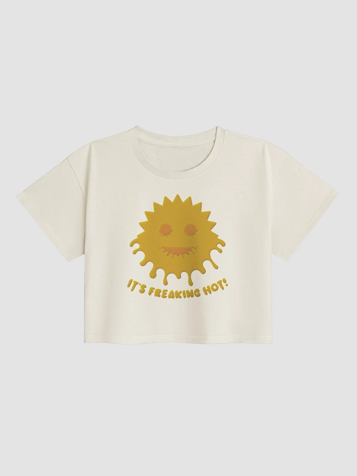 It's Freaking HOT! Women's Premium Crop Top product image (2)