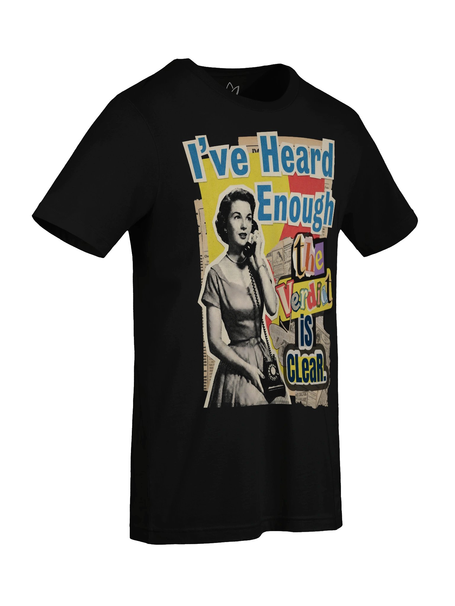 Verdict is Clear Retro Graphic Tee product image (73)