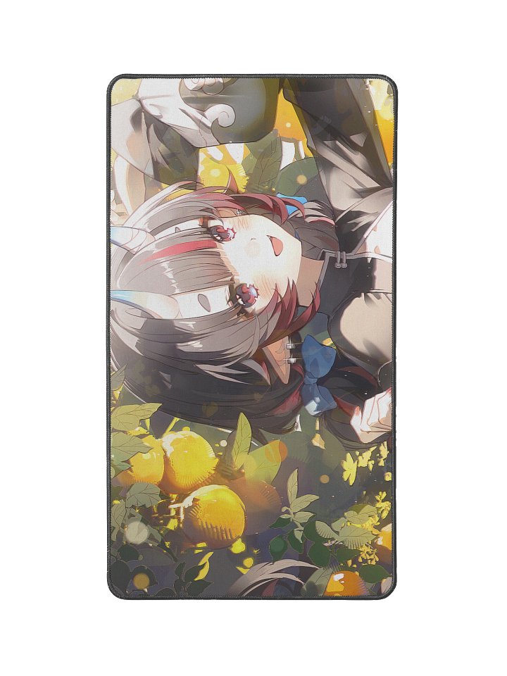 UWU Tangerine YomiiOK Medium DeskMat product image (2)