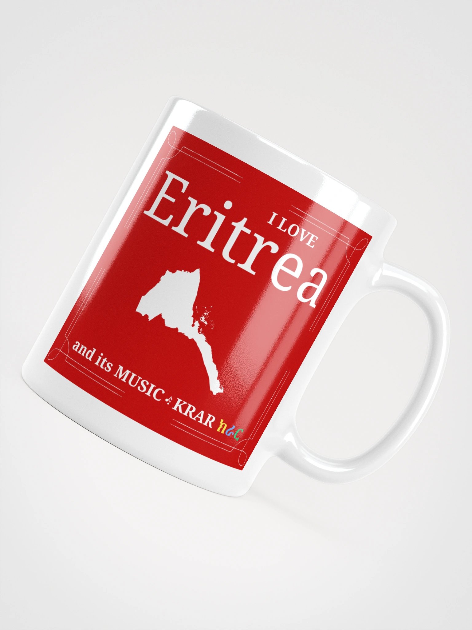 #1 ERITREA Geʽez Mug product image (5)