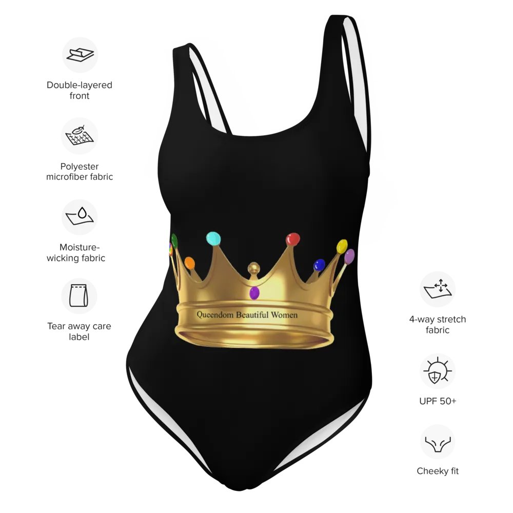 Queendom Beautiful Women Royal Gemstone Crown Swimsuit (TM) product image (7)