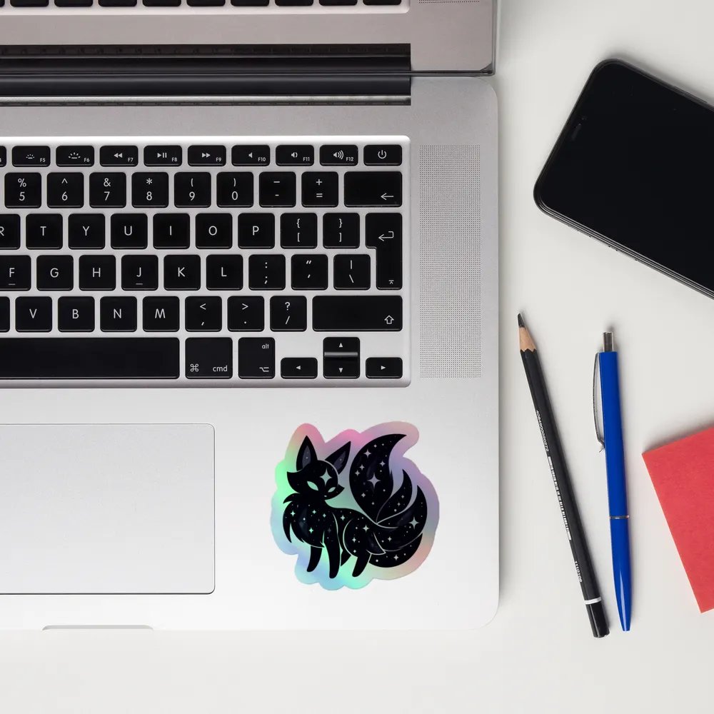 Cosmic Kitsune Sticker product image (10)