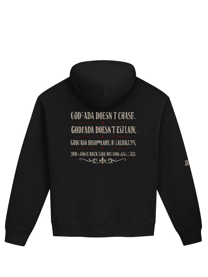 GODFADA Unisex Graphic Hoodie - Doesn’t Chase Print product image (2)