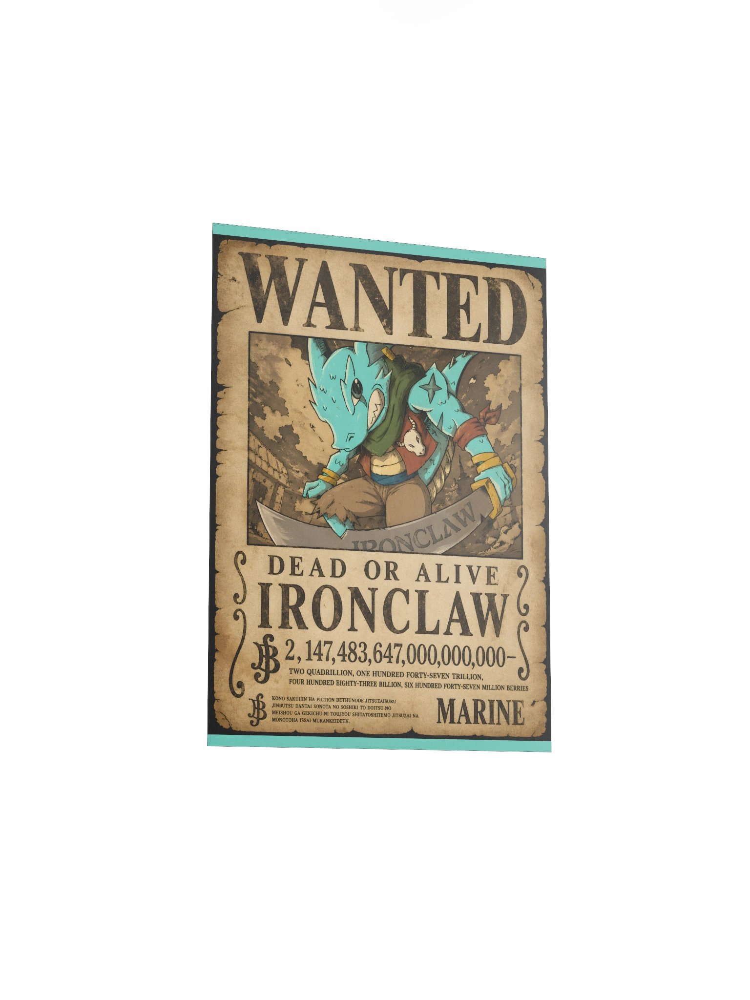 WANTED: Ironclaw Poster product image (21)