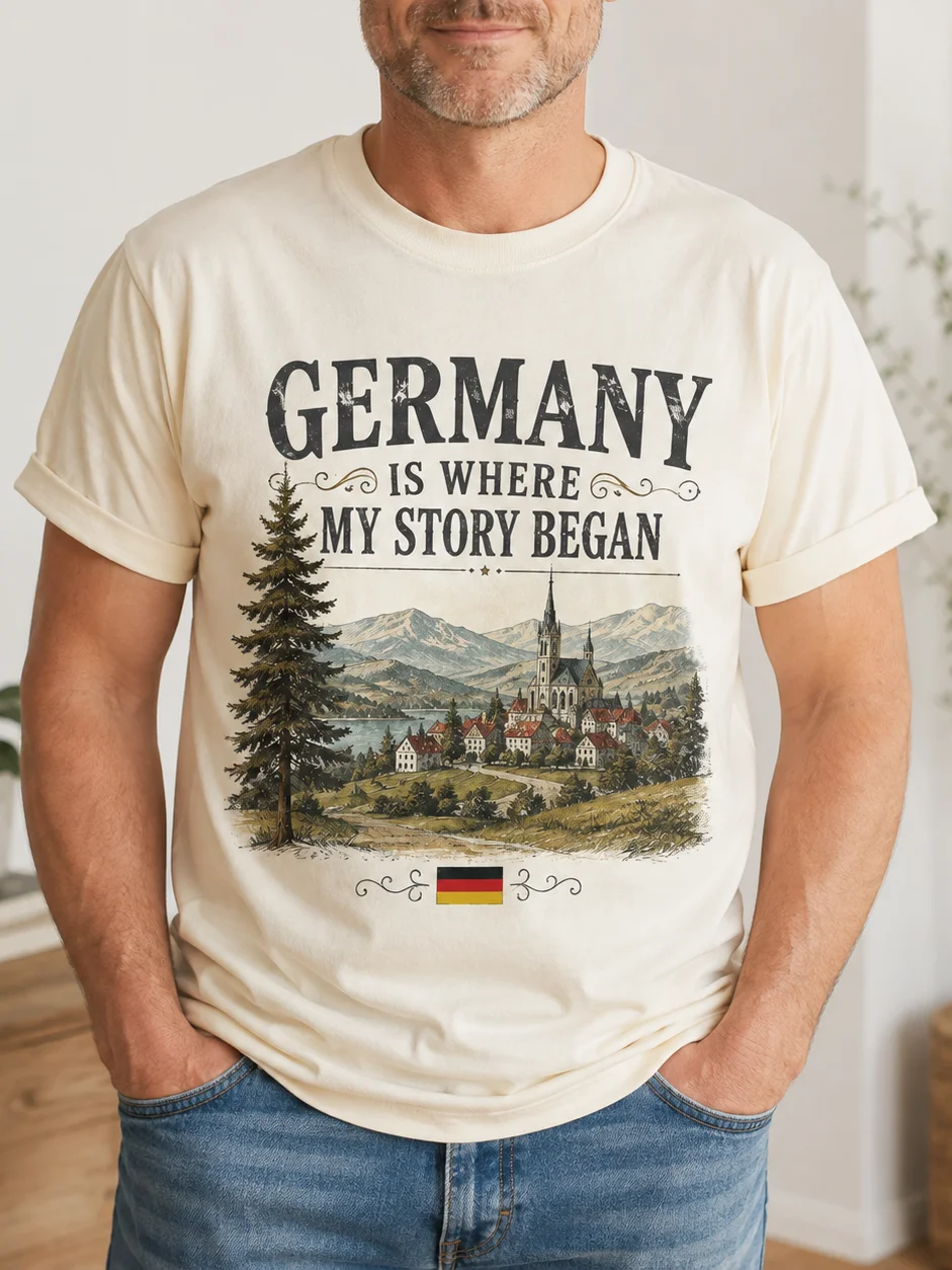 Germany Is Where My Story Began Vintage T-Shirt product image (3)