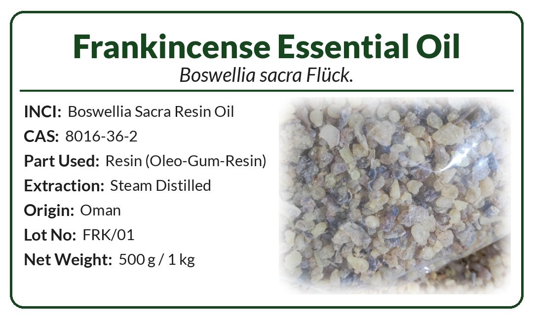 Frankincense Essential Oil (Boswellia sacra, Oman) product image (2)