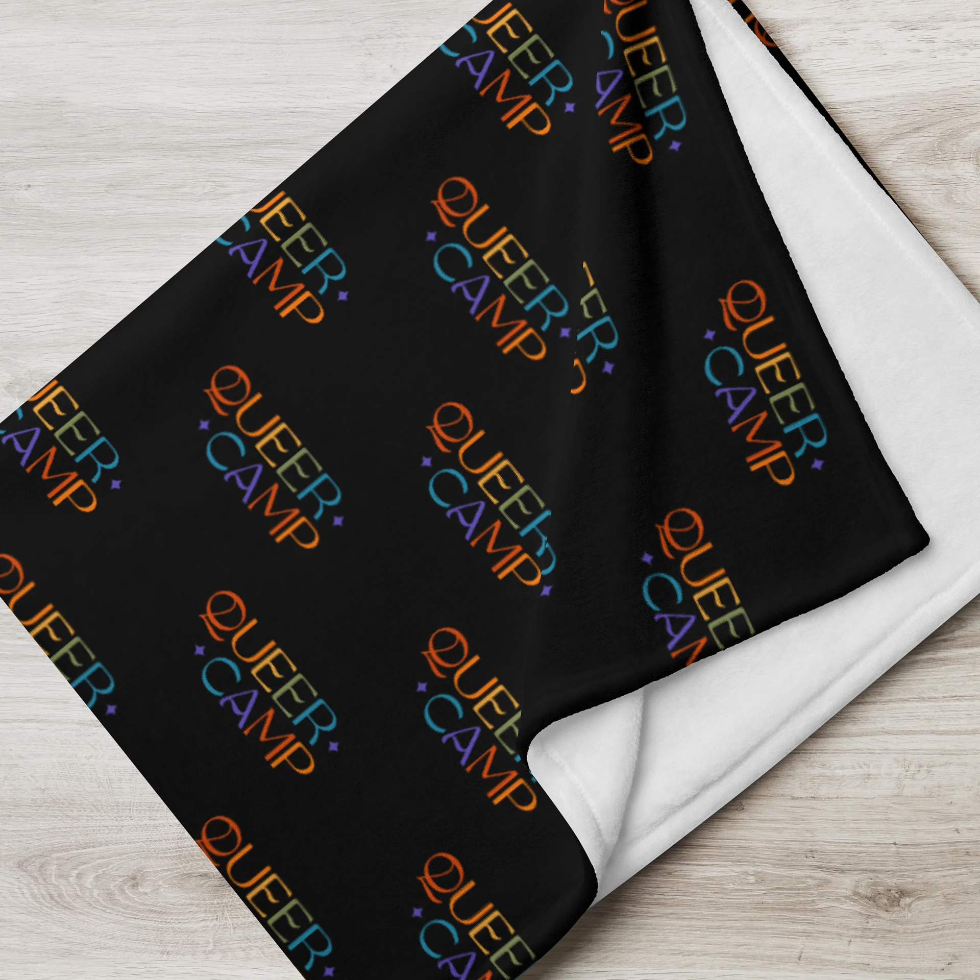 Cozy Queer Vibes Throw Blanket product image (3)