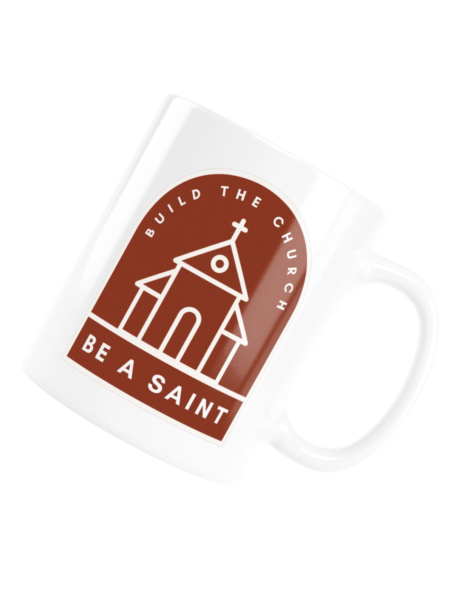 Build the Church, Be a Saint Mug (Red) product image (16)