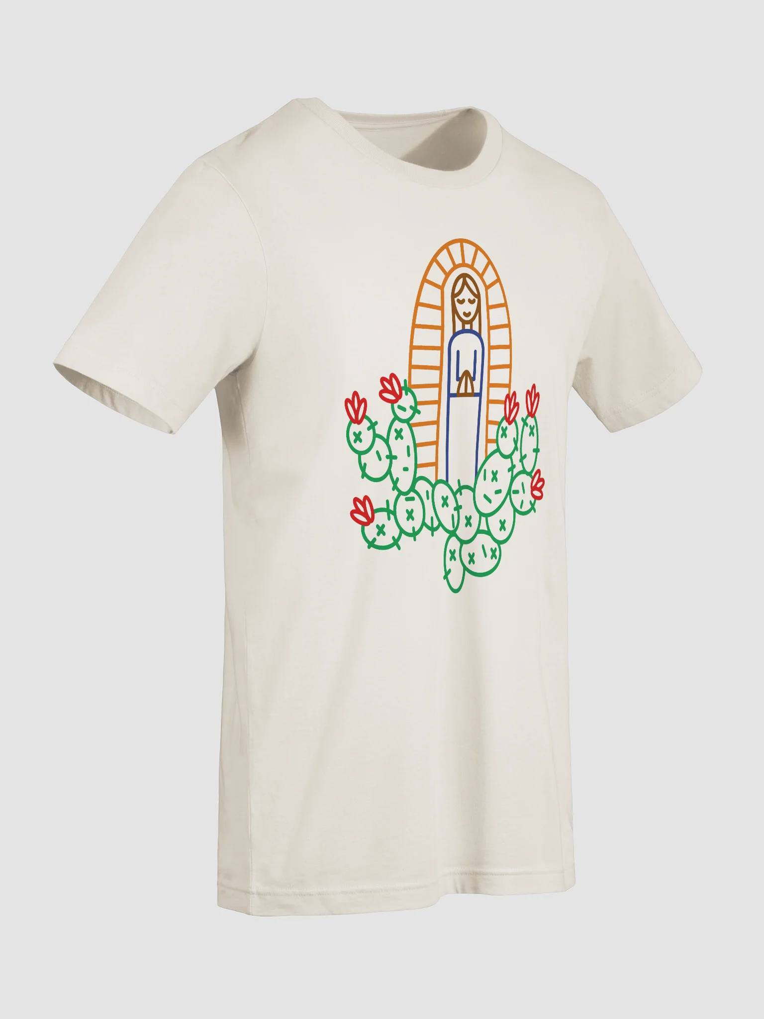 Minimalist Virgin of Guadalupe T-shirt product image (25)