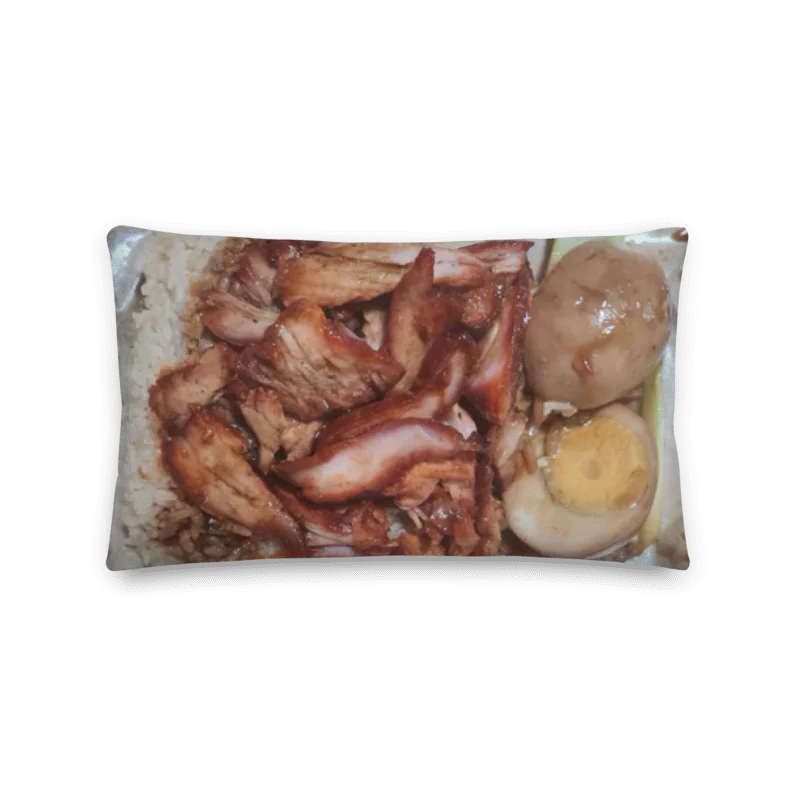 Char Siew Rice Decorative Pillow product image (5)