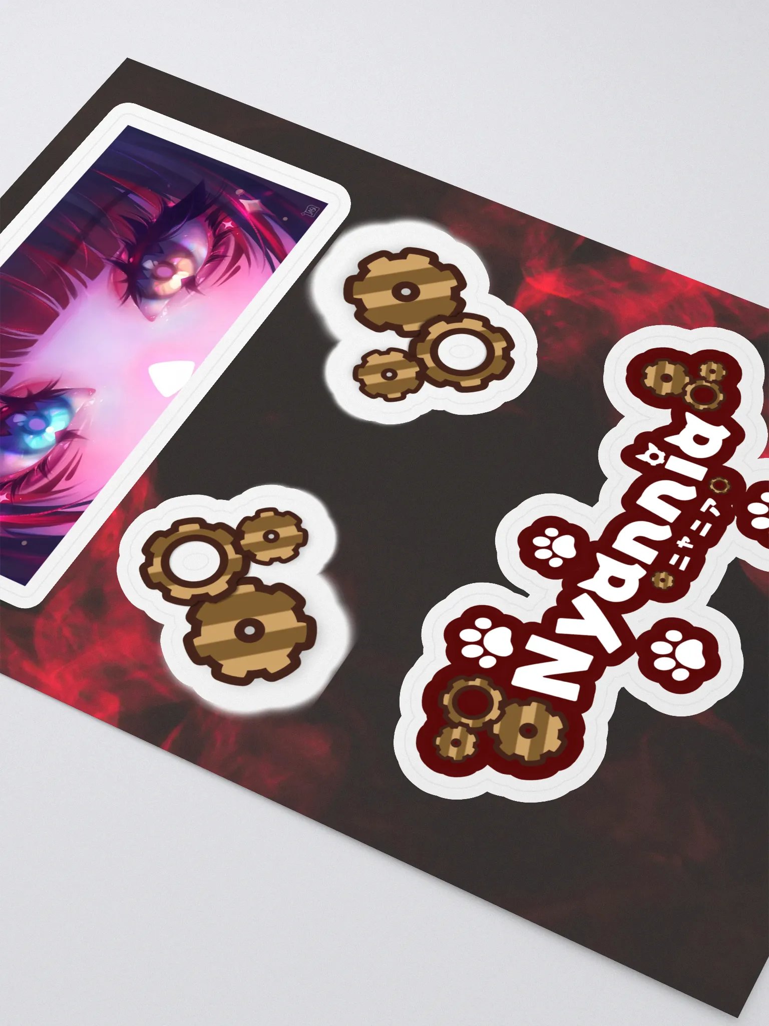 ⚙︎ Nya 2.0 Sticker sheet product image (2)