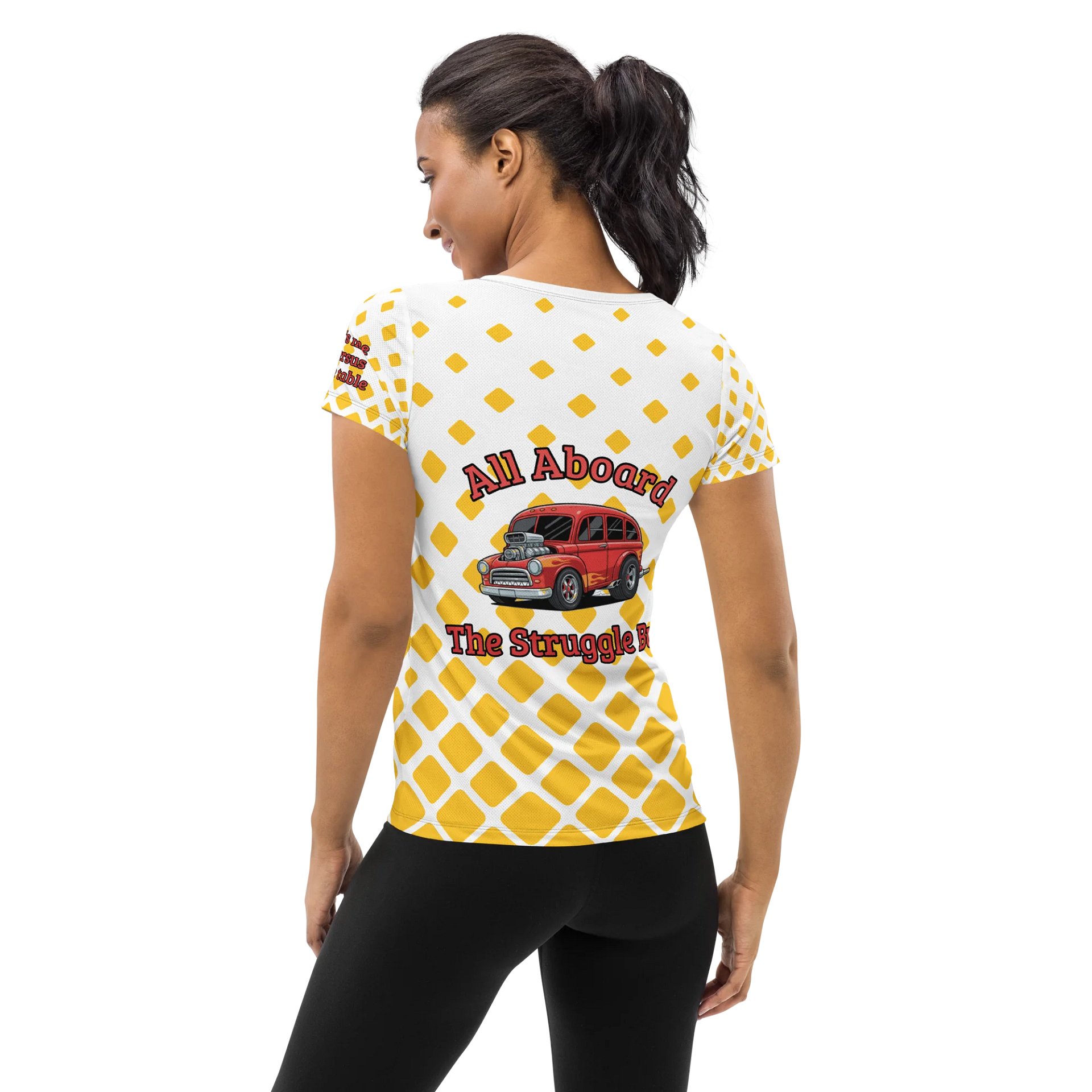 Struggle Bus Women's Athletic Tee product image (2)