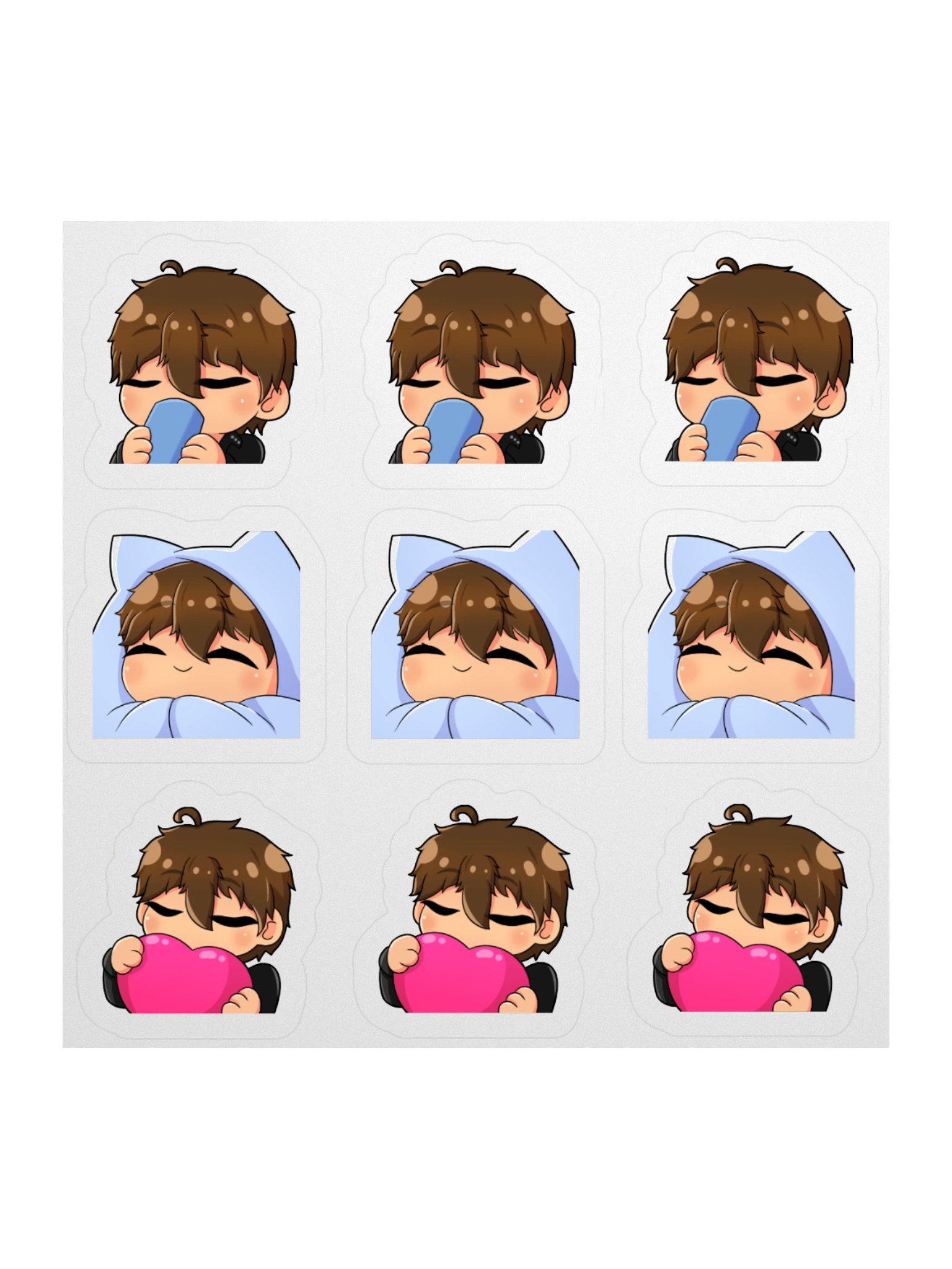 Emote Stickers Set 1 product image (1)