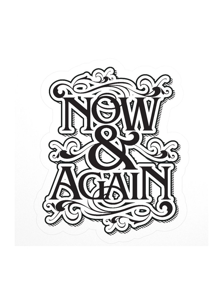 N&A Black Sticker product image (2)