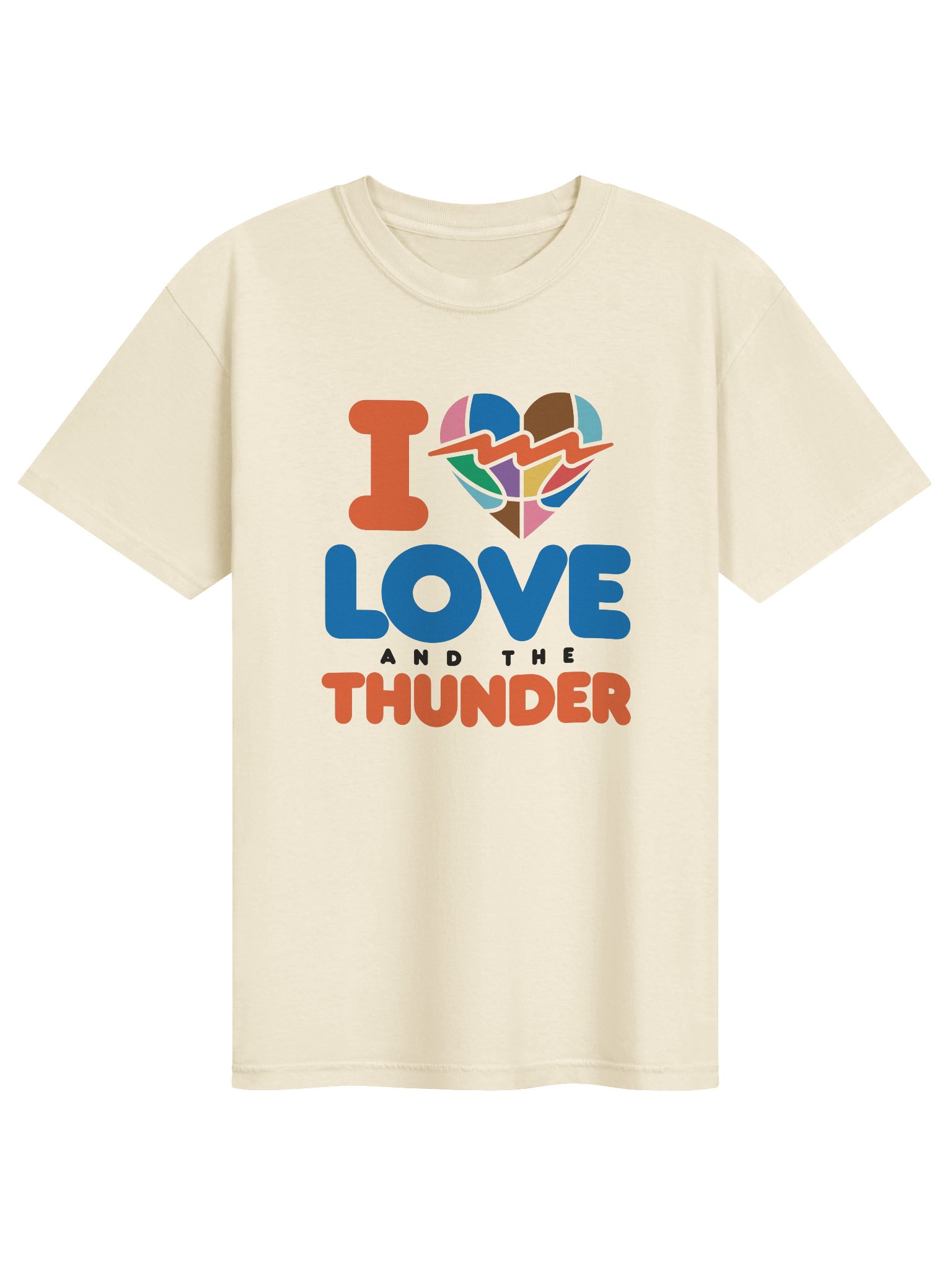 I Love Love and the Thunder Pride Tee product image (1)